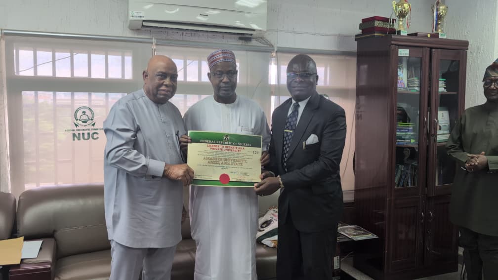 Amadeus University, Amizi Receives Full Operational Licence from the National Universities Commission